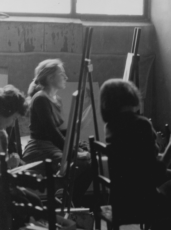 Alessandra in Studio Simi, 1974